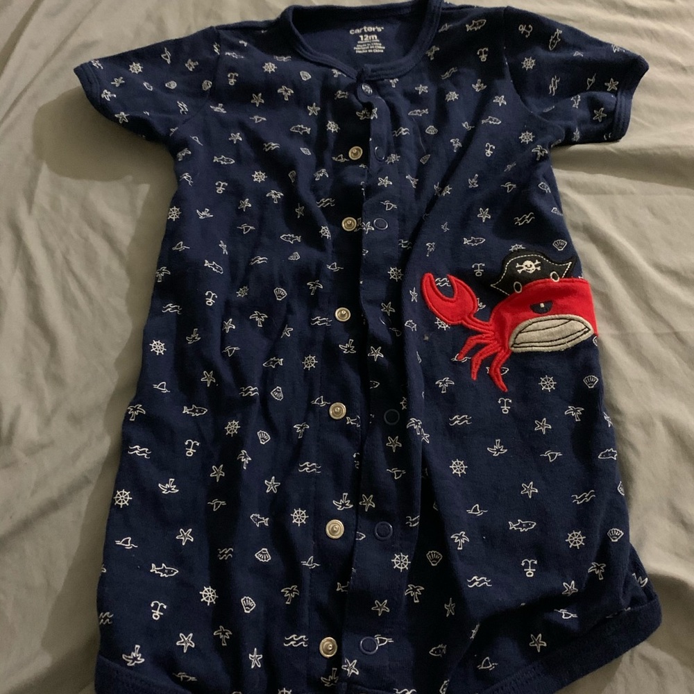 Crab romper